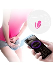 PRETTY LOVE DOREEN HUEVO VIBRADOR RECARGABLE MAGENTA CONTROL REMOTO