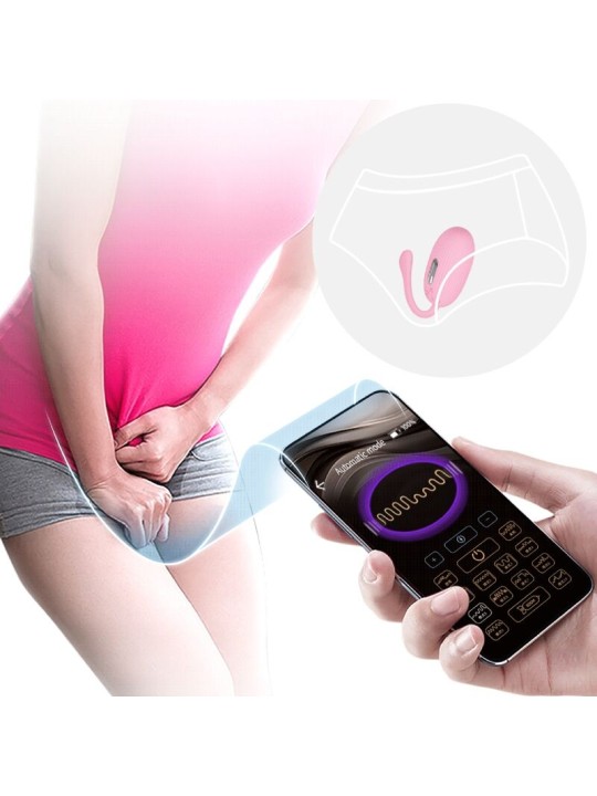 PRETTY LOVE DOREEN HUEVO VIBRADOR RECARGABLE ROSA