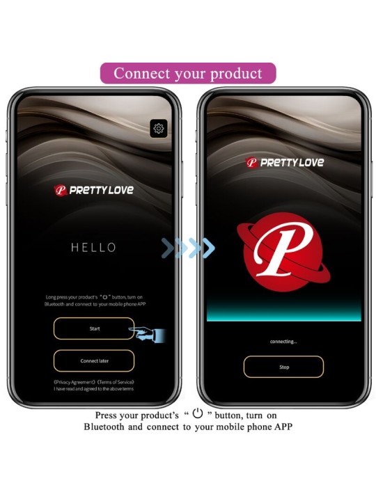 PRETTY LOVE DOREEN HUEVO VIBRADOR RECARGABLE ROSA