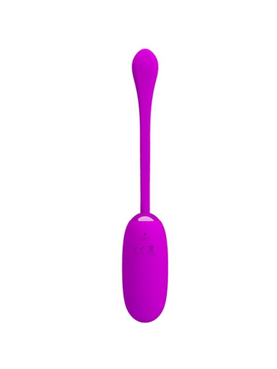 PRETTY LOVE JULIUS HUEVO VIBRADOR IMPERMEBLE RECARGABLE MORADO