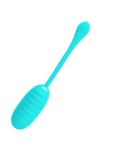 PRETTY LOVE KIRK HUEVO VIBRADOR RECARGABLE VERDE CLARO