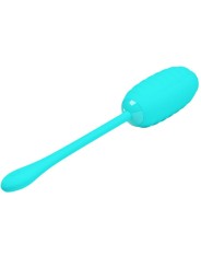 PRETTY LOVE KIRK HUEVO VIBRADOR RECARGABLE VERDE CLARO