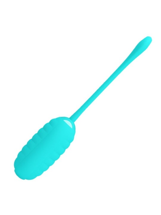 PRETTY LOVE KIRK HUEVO VIBRADOR RECARGABLE VERDE CLARO