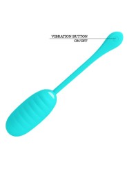 PRETTY LOVE KIRK HUEVO VIBRADOR RECARGABLE VERDE CLARO