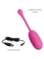 PRETTY LOVE CATALINA HUEVO VIBRADOR RECARGABLE ROSA