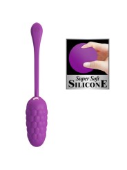 PRETTY LOVE HUEVO VIBRADOR CON TEXTURA MARINA RECARGABLE MORADO