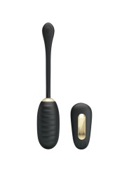 PRETTY LOVE DOREEN HUEVO VIBRADOR DE LUJO RECARGABLE NEGRO CONTROL REMOTO