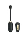 PRETTY LOVE DOREEN HUEVO VIBRADOR DE LUJO RECARGABLE NEGRO CONTROL REMOTO
