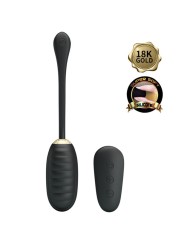 PRETTY LOVE DOREEN HUEVO VIBRADOR DE LUJO RECARGABLE NEGRO CONTROL REMOTO