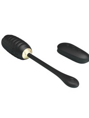 PRETTY LOVE DOREEN HUEVO VIBRADOR DE LUJO RECARGABLE NEGRO CONTROL REMOTO