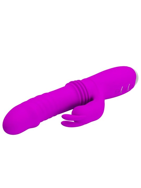 PRETTY LOVE DOROTHY VIBRADOR CONEJO RECARGABLE MORADO
