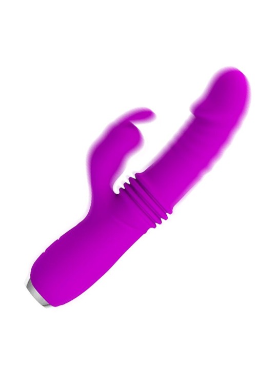 PRETTY LOVE DOROTHY VIBRADOR CONEJO RECARGABLE MORADO
