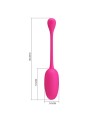 PRETTY LOVE KNUCKER HUEVO VIBRADOR RECARGABLE ROSA