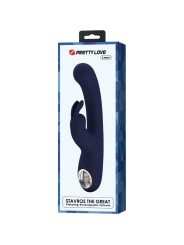 PRETTY LOVE LAMAR VIBRADOR RABBIT PUNTO G AZUL