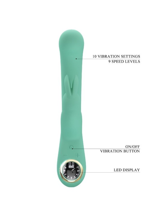 PRETTY LOVE LAMAR VIBRADOR RABBIT PUNTO G VERDE