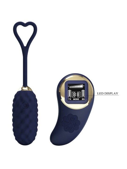 PRETTY LOVE VIVIAN HUEVO VIBRADOR CONTROL REMOTO AZUL