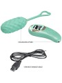 PRETTY LOVE VIVIAN HUEVO VIBRADOR CONTROL REMOTO VERDE