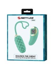 PRETTY LOVE VIVIAN HUEVO VIBRADOR CONTROL REMOTO VERDE