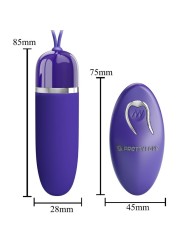 PRETTY LOVE DARLENE YOUTH MINI BALA VIBRADORA VIOLETA