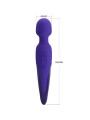 PRETTY LOVE ANTONY YOUTH VIBRADOR WAND EFECTO CALOR VIOLETA