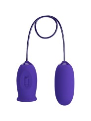 PRETTY LOVE DAISY YOUTH ESTIMULADOR VIBRADOR RECARGABLE VIOLETA