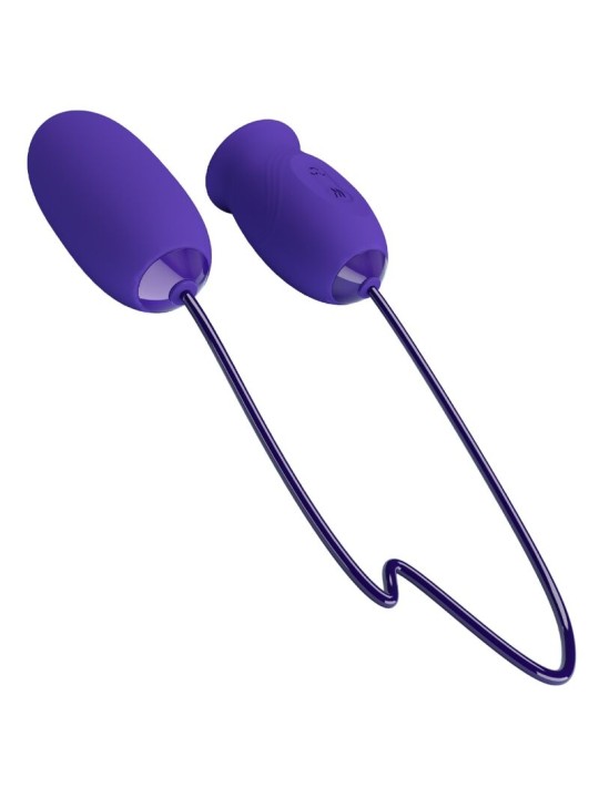 PRETTY LOVE DAISY YOUTH ESTIMULADOR VIBRADOR RECARGABLE VIOLETA