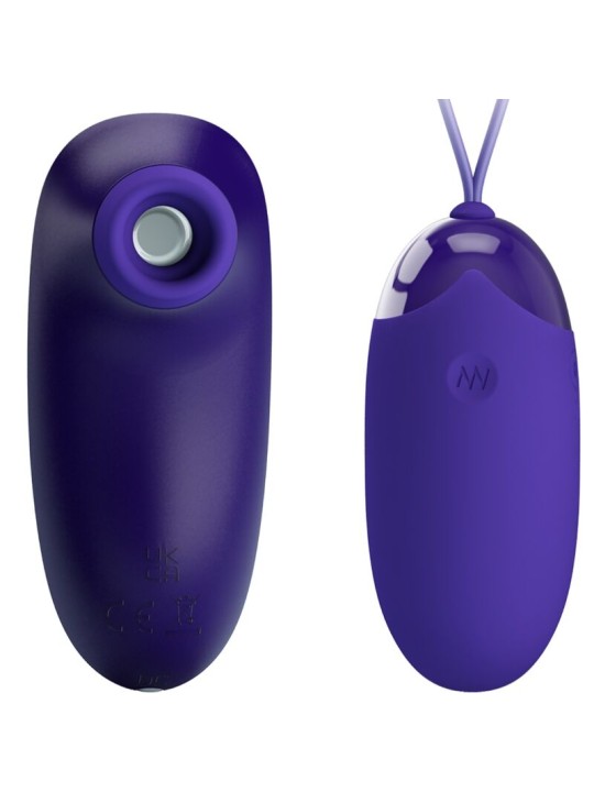 PRETTY LOVE ESTIMULADOR Y HUEVO PORTATIL