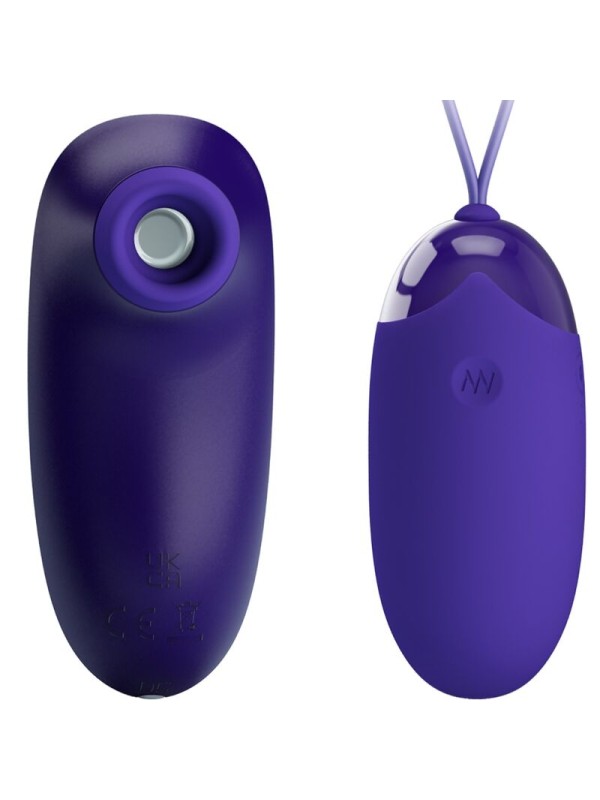 PRETTY LOVE ESTIMULADOR Y HUEVO PORTATIL