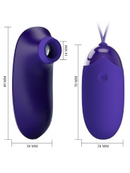 PRETTY LOVE ESTIMULADOR Y HUEVO PORTATIL