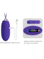 PRETTY LOVE JENNY YOUTH HUEVO VIBRADOR CONTROL REMOTO VIOLETA