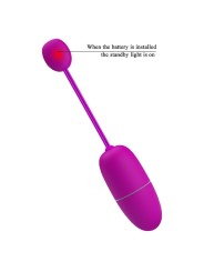 PRETTY LOVE NYMPH HUEVO VIBRADOR CONTROLADO POR APP VIOLETA