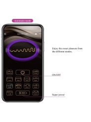 PRETTY LOVE NYMPH HUEVO VIBRADOR CONTROLADO POR APP VIOLETA