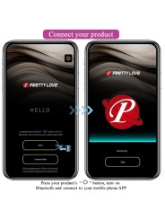 PRETTY LOVE ELVIRA BOLAS VIBRADORAS RECARGABLE MORADO