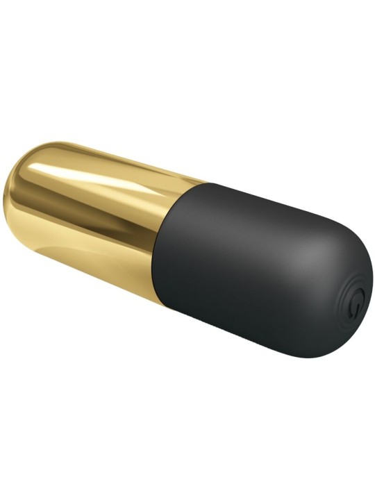 PRETTY LOVE BALA VIBRADOR RECARGABLE DORADO