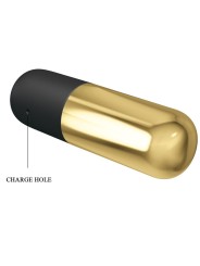 PRETTY LOVE BALA VIBRADOR RECARGABLE DORADO