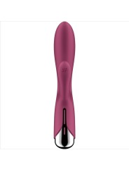 SATISFYER SPINNING RABBIT 1 ESTIMULACION CLITORIS Y PUNTO G ROJO