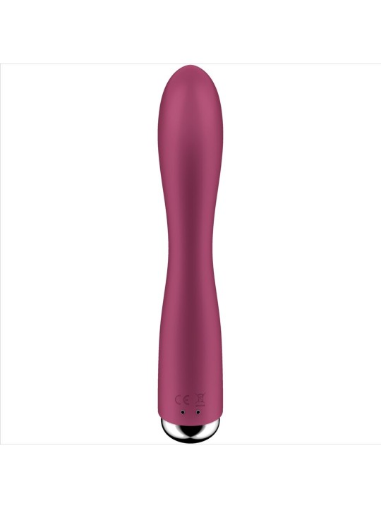 SATISFYER SPINNING RABBIT 1 ESTIMULACION CLITORIS Y PUNTO G ROJO