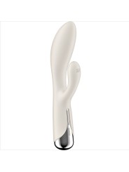 SATISFYER SPINNING RABBIT 1 ESTIMULACION CLITORIS Y PUNTO G ROJO