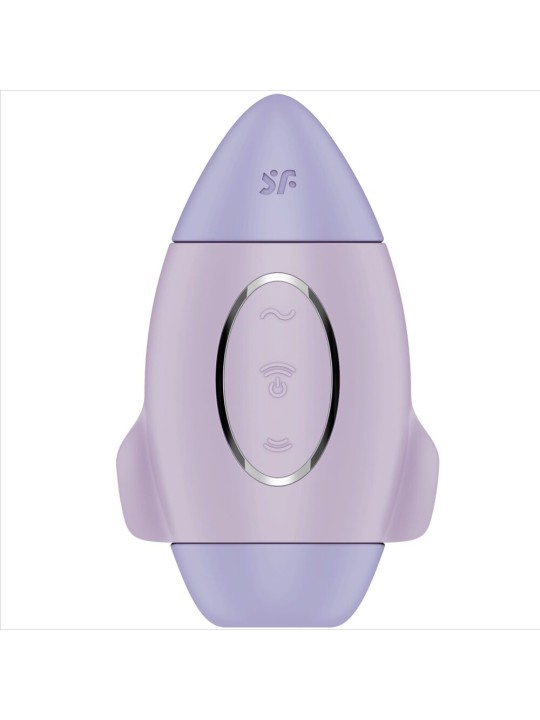 SATISFYER MISSION CONTROL LILA VIBRADOR PEQUENO DE DOBLE IMPULSO