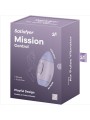 SATISFYER MISSION CONTROL LILA VIBRADOR PEQUENO DE DOBLE IMPULSO
