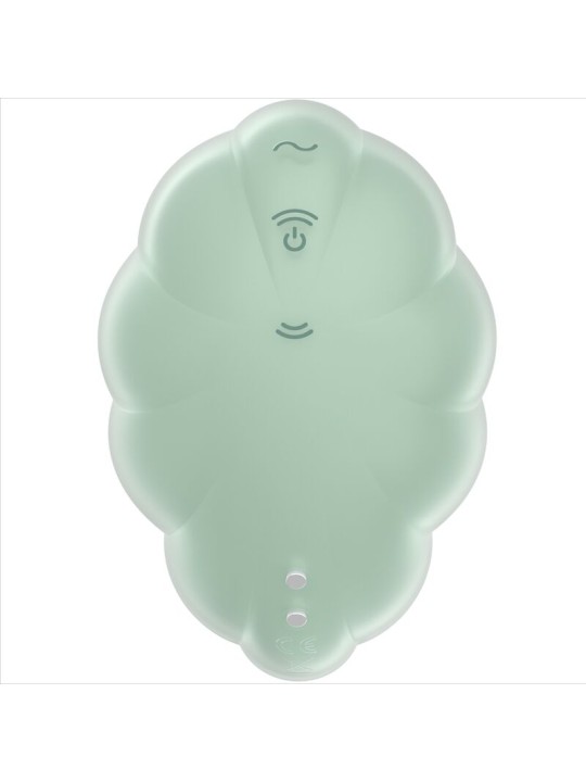 SATISFYER CLOUD DANCER VERDE VIBRADOR AIR PULSE