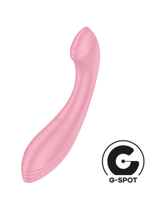 SATISFYER G FORCE ESTIMULADOR VIBRADOR PUNTO G ROSA