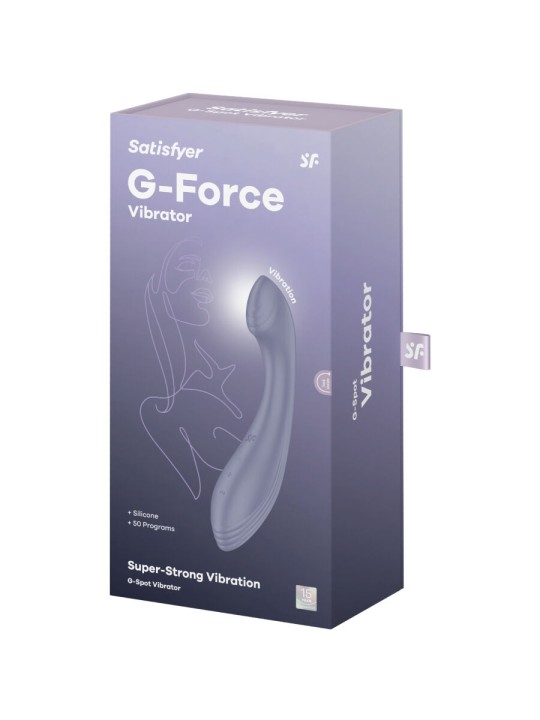SATISFYER G FORCE ESTIMULADOR VIBRADOR PUNTO G ROSA