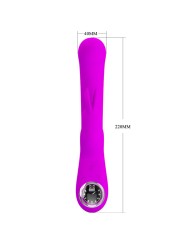 PRETTY LOVE LAMAR VIBRADOR RABBIT PUNTO G VIOLETA