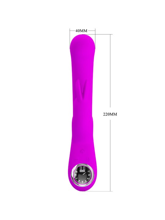 PRETTY LOVE LAMAR VIBRADOR RABBIT PUNTO G VIOLETA