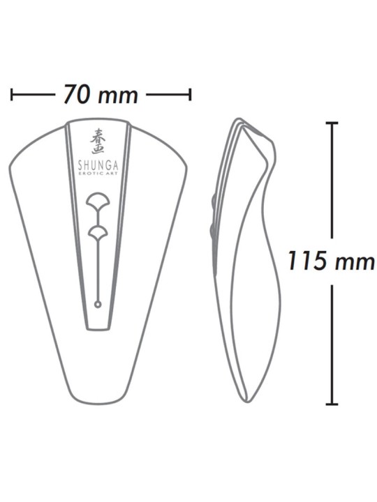 SHUNGA OBI MASAJEADOR INTIMO ROSA