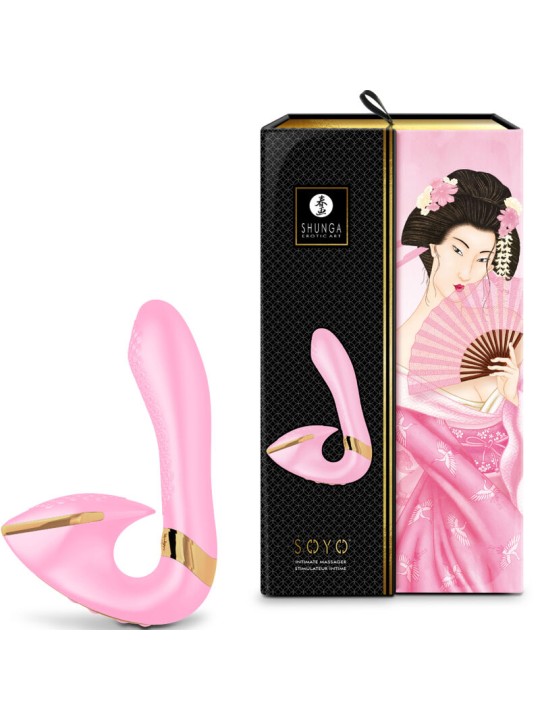 SHUNGA SOYO MASAJEADOR INTIMO ROSA