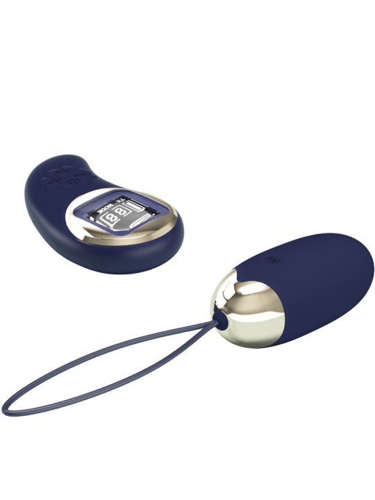 PRETTY LOVE MINA HUEVO VIBRADOR CONTROL REMOTO AZUL