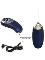 PRETTY LOVE MINA HUEVO VIBRADOR CONTROL REMOTO AZUL