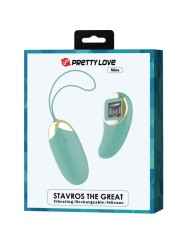 PRETTY LOVE MINA HUEVO VIBRADOR CONTROL REMOTO VERDE